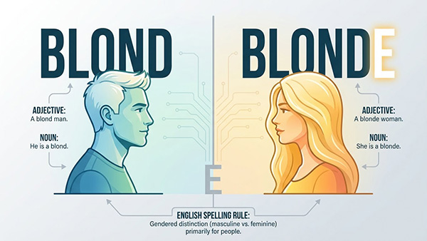 blonde spelling